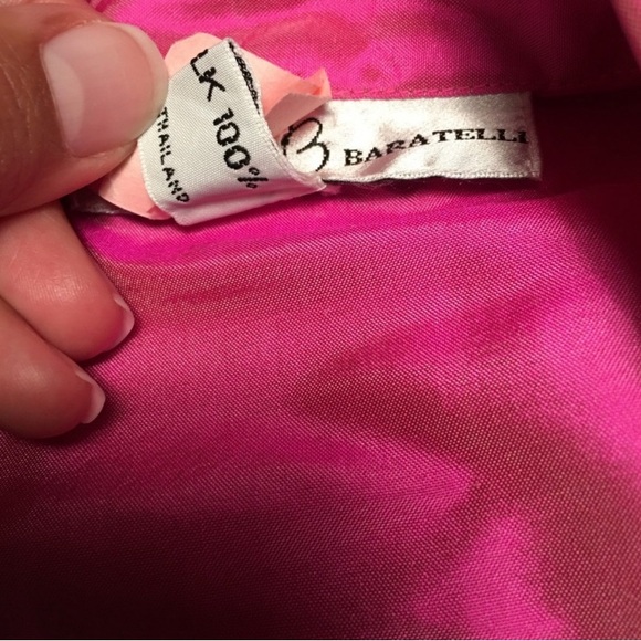 MARISA BARATELLI Thai Silk Top - Picture 4 of 4